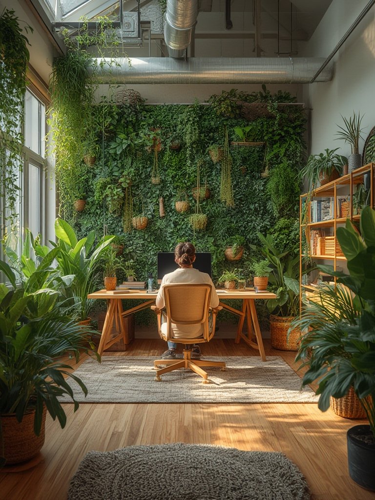 Biophilic Home Office Design - Illustration 3