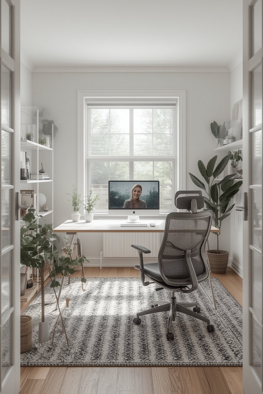 Home Office Zoom Room - Illustration 1