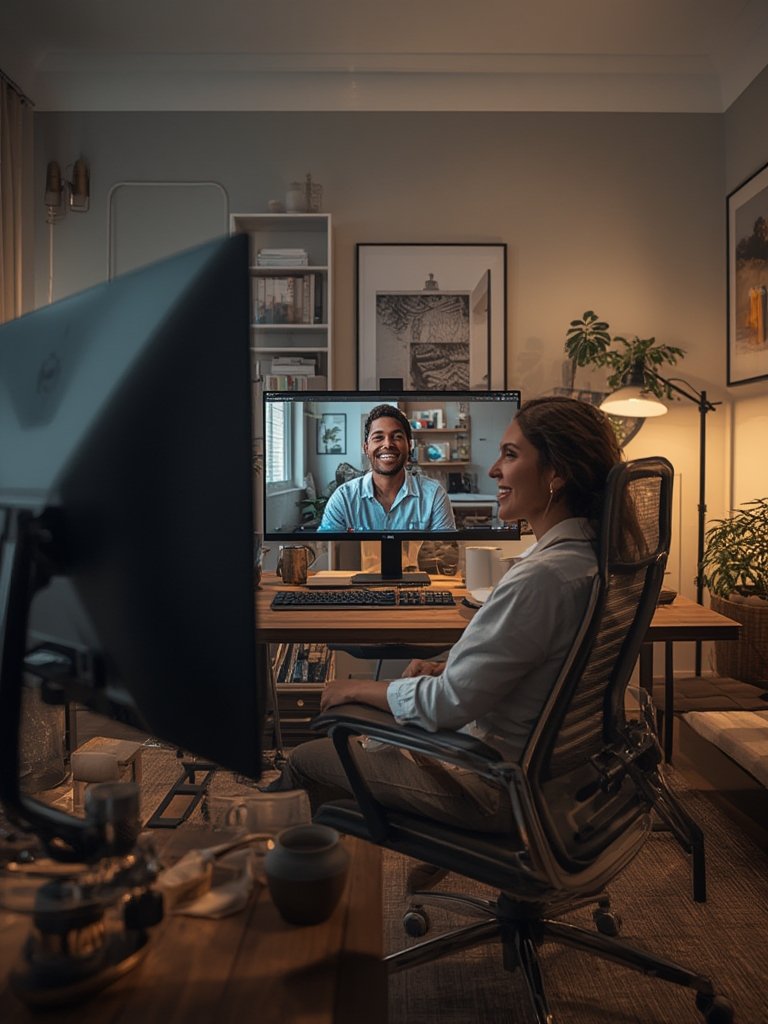 Home Office Zoom Room - Illustration 3