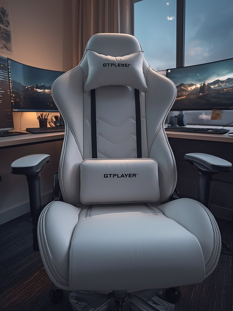 gaming chair in action