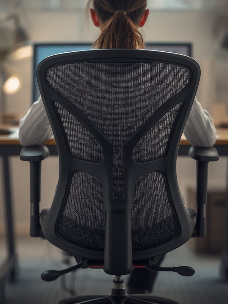 office chair in action