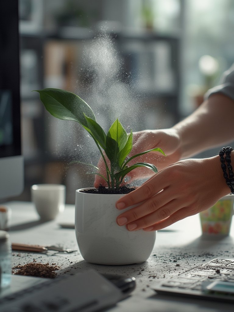 Air Purifying Office Plants: 7 Best Ways To Improve Air Quality (Proven Guide) 2 Air Purifying Office Plants - Illustration 2