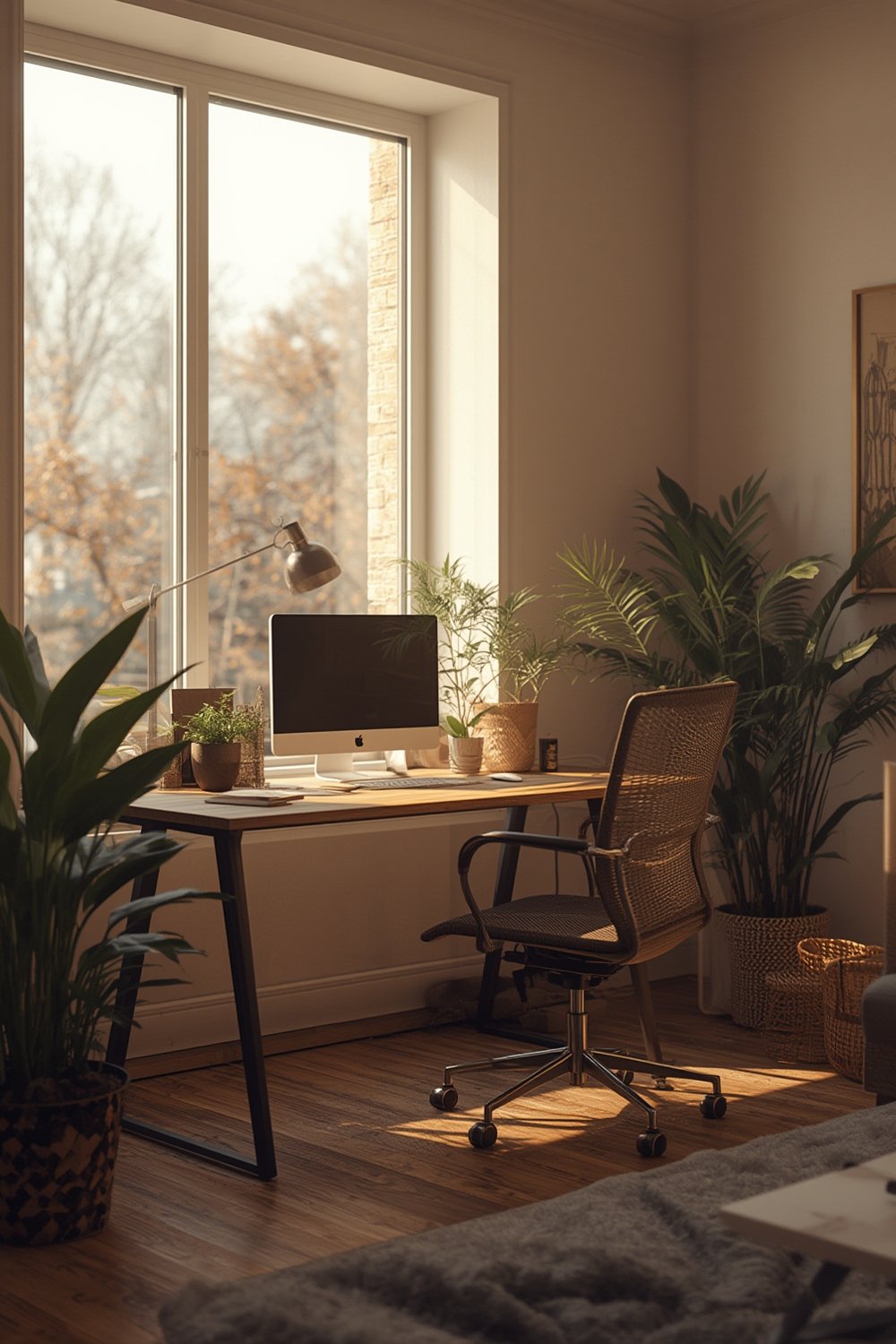 Hot Desk Home Setup - Illustration 1