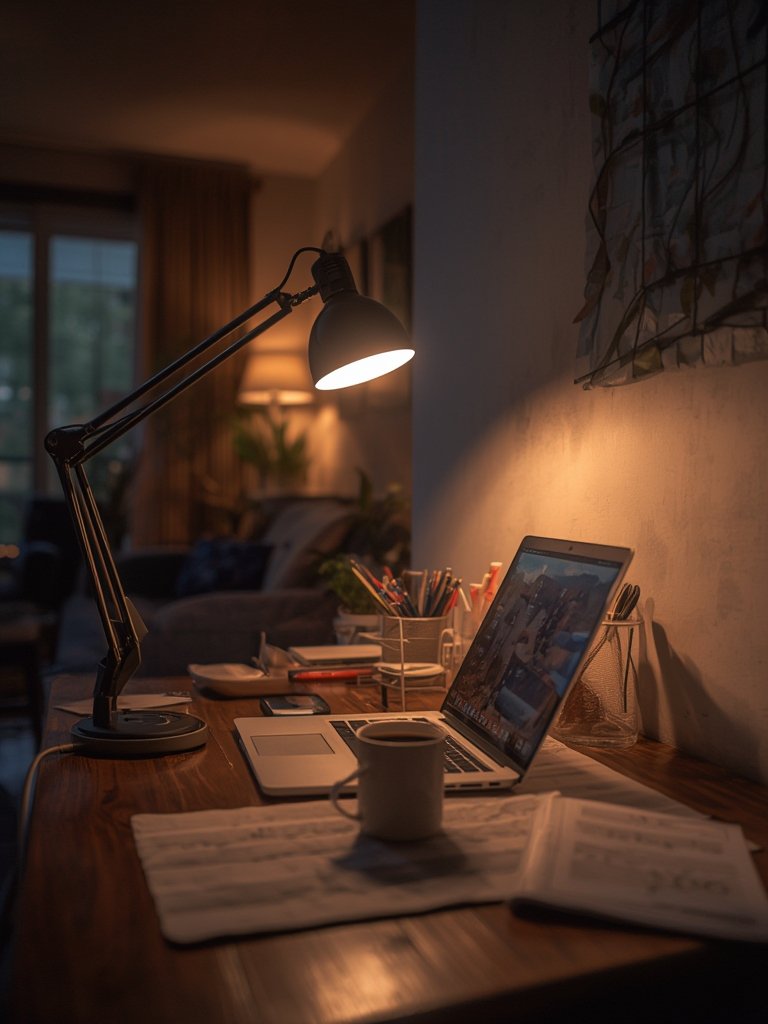 Task Lighting Adjustable Arm - Illustration 3