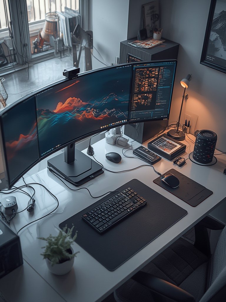 USB Hub Desk Mount - Illustration 3