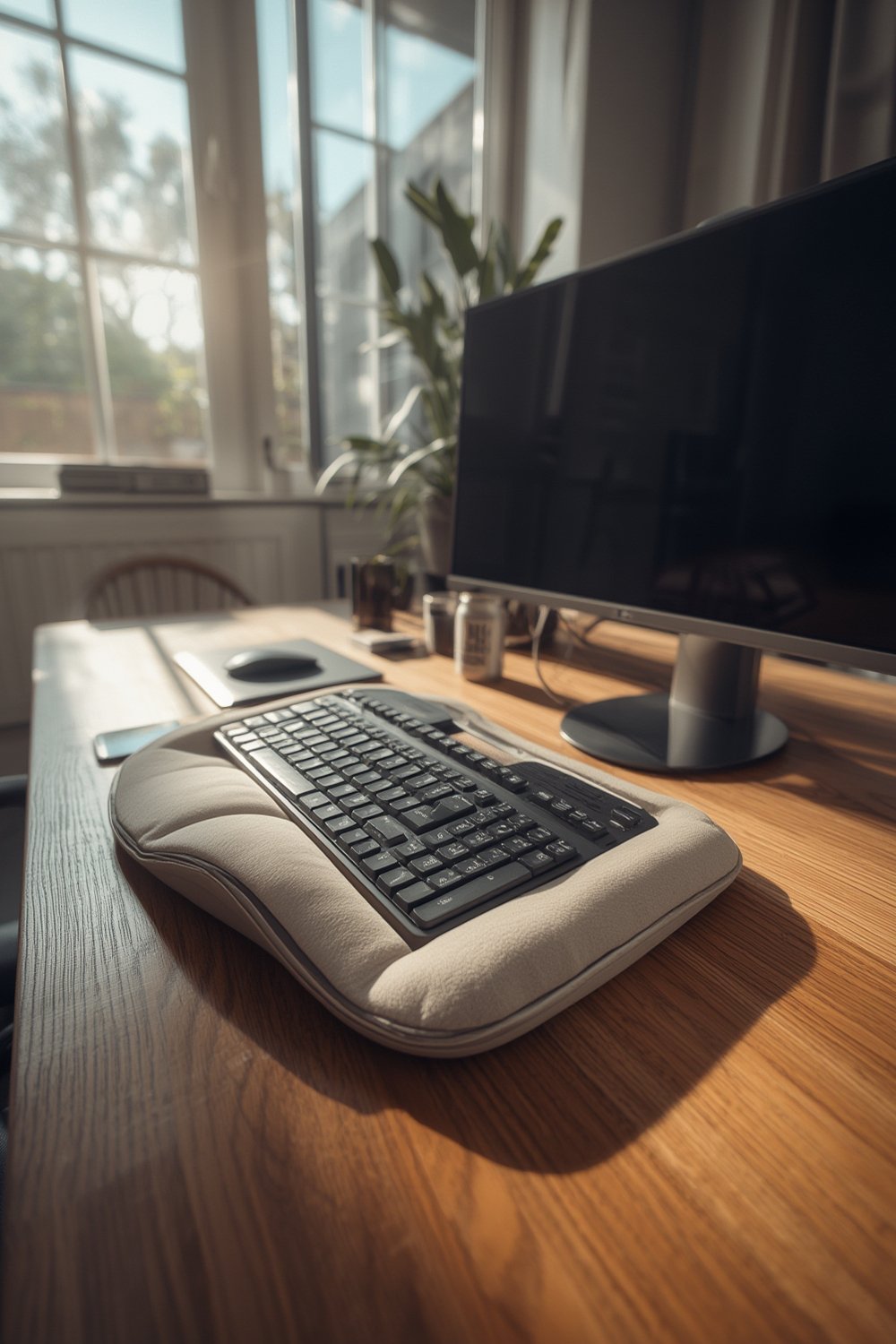 ergonomic keyboard product view