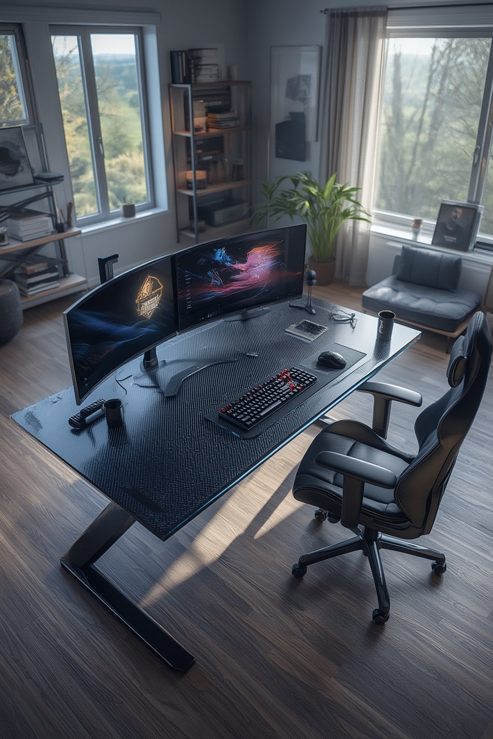 gaming desk product view