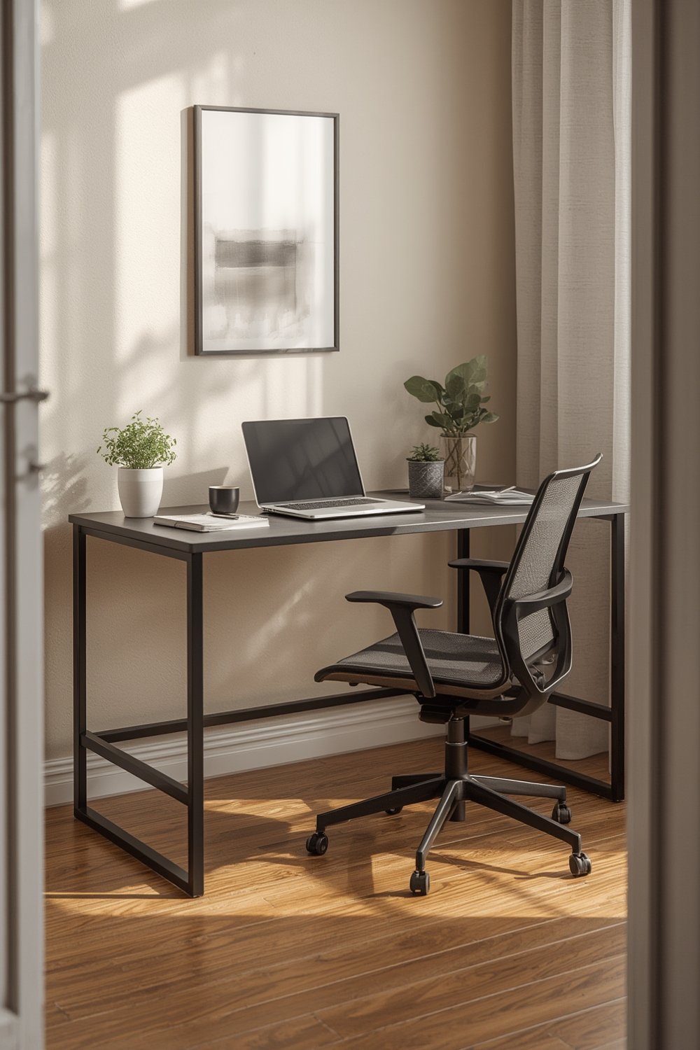 computer desk product view