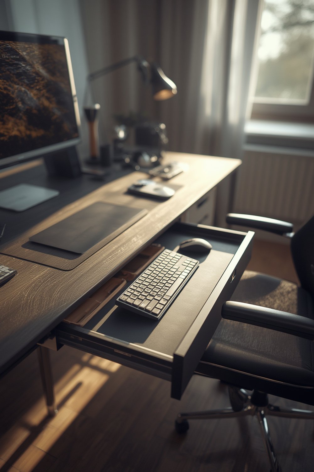 keyboard drawer product view